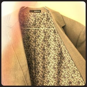 Murano Men’s Slim Fit Two Piece Suit